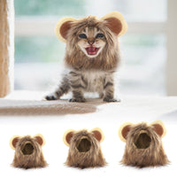 Load image into Gallery viewer, Lion&#39;s Mane Cat Wig
