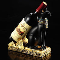 Load image into Gallery viewer, Egyptian Cat Wine Rack

