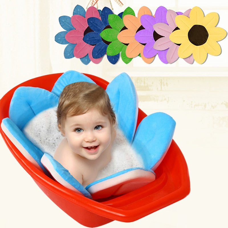 Baby's Sunflower Bath Mat