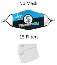 Load image into Gallery viewer, Blue Wave Disco Face Mask
