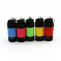 Load image into Gallery viewer, USB Ultra Bright Rechargeable LED Keychain Flashlight
