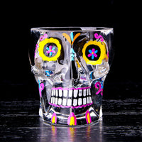Load image into Gallery viewer, Colorful Skull Shot Glass
