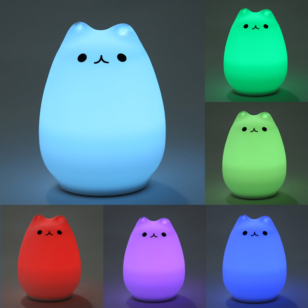 Cat Rechargeable Night Light