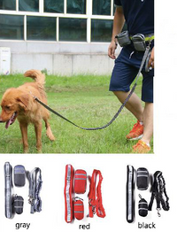 Load image into Gallery viewer, Dog Reflective Running Belt with Leash
