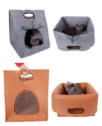 Load image into Gallery viewer, 3 In 1 Functional Cat Bed
