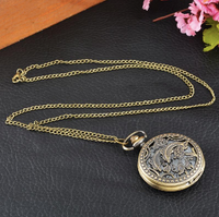 Load image into Gallery viewer, Dolphins Pocket Watch
