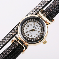 Load image into Gallery viewer, Women&#39;s Rhinestone Braided Bracelet Watch
