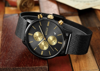 Load image into Gallery viewer, Men&#39;s Chronograph Stainless Steel Watch
