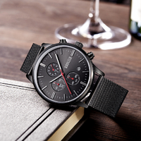 Load image into Gallery viewer, Men&#39;s Chronograph Stainless Steel Watch
