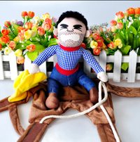 Load image into Gallery viewer, Dog&#39;s Cowboy Riding Costume
