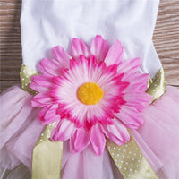 Load image into Gallery viewer, Dog&#39;s Tutu Dress With Flower
