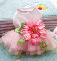 Load image into Gallery viewer, Dog&#39;s Tutu Dress With Flower
