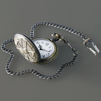 Load image into Gallery viewer, Vintage Bronze Firemen Pocket Watch
