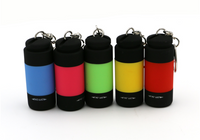 Load image into Gallery viewer, USB Ultra Bright Rechargeable LED Keychain Flashlight
