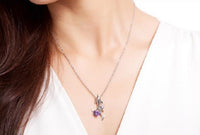Load image into Gallery viewer, Dolphin Necklace &amp; Earrings Set
