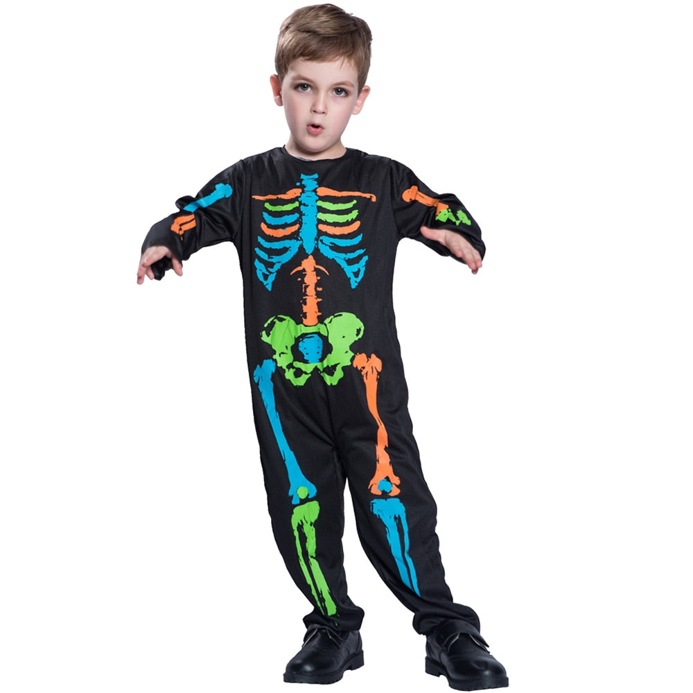 Colorful Skeleton Jumpsuit