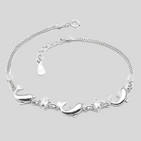 Load image into Gallery viewer, Dolphin Sterling Silver and Crystal Jewelry Set
