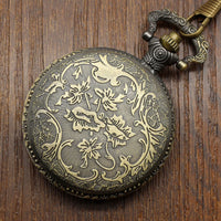 Load image into Gallery viewer, Bronze Skull Pocket Watch
