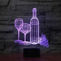 Load image into Gallery viewer, Wine Bottle 3D LED Night Light
