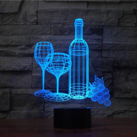Load image into Gallery viewer, Wine Bottle 3D LED Night Light
