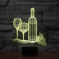 Load image into Gallery viewer, Wine Bottle 3D LED Night Light
