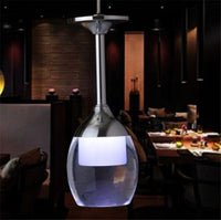 Load image into Gallery viewer, Wine Glass Pendant Light
