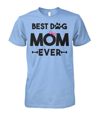 Load image into Gallery viewer, Best Dog Mom Shirt (Black Text)
