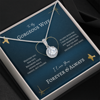 Load image into Gallery viewer, Meeting You Was Fate Eternal Hope Necklace

