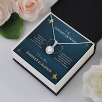 Load image into Gallery viewer, Meeting You Was Fate Eternal Hope Necklace

