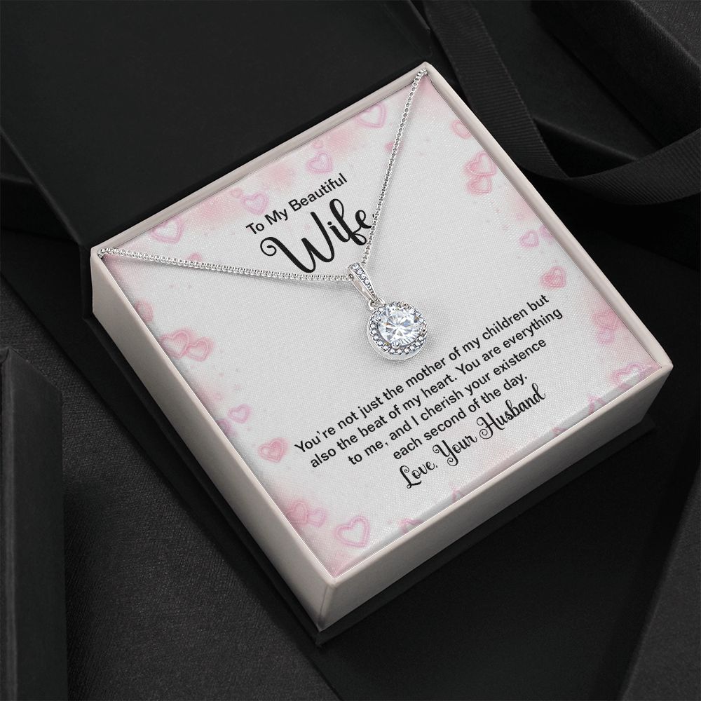 Beautiful Wife Love Your Husband Eternal Hope Necklace