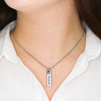 Load image into Gallery viewer, Birthstone Name Necklace
