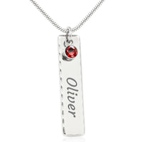 Load image into Gallery viewer, Birthstone Name Necklace
