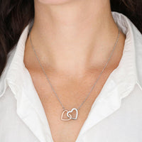 Load image into Gallery viewer, Gorgeous Wife Interlocking Heart Necklace
