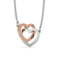Load image into Gallery viewer, Heart To Heart Interlocking Heart Necklace
