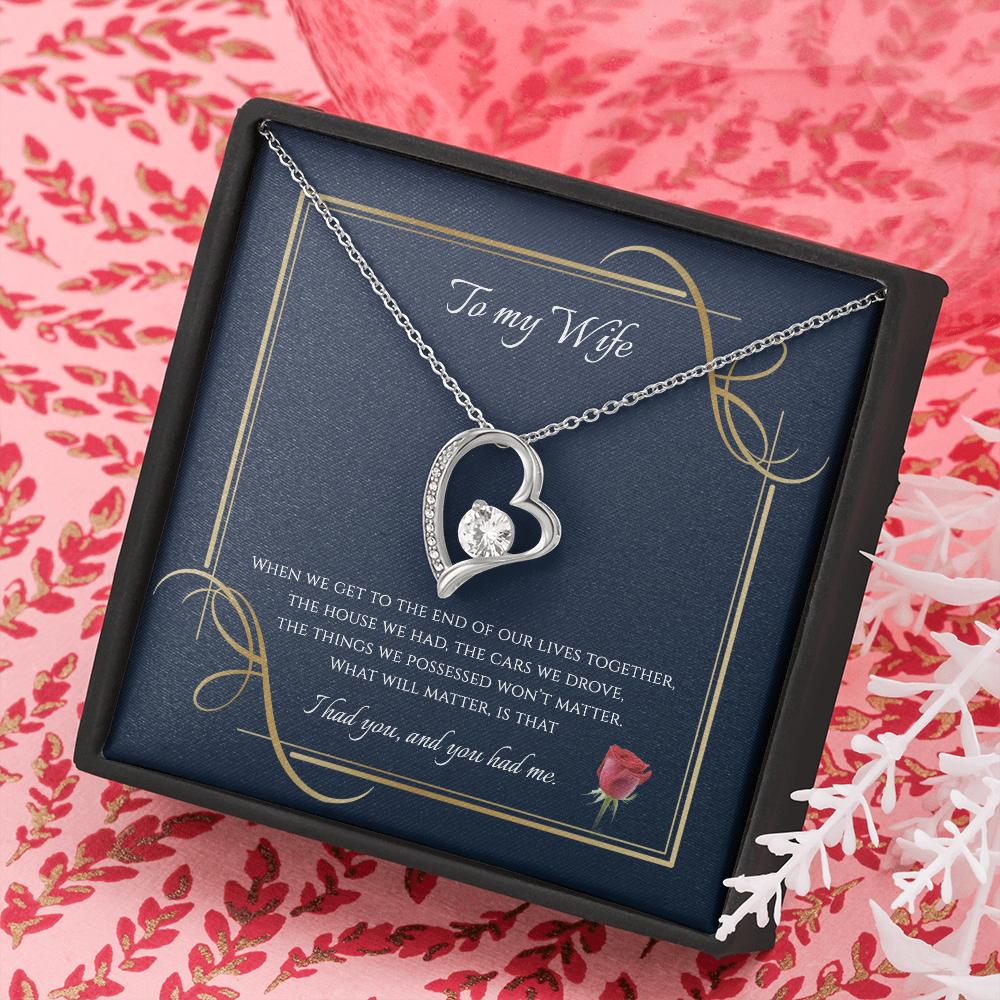 To The End Forever Love Necklace