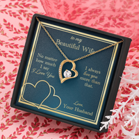 Load image into Gallery viewer, Love You More Than That Forever Love Necklace

