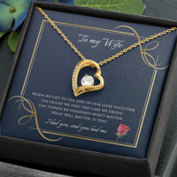 Load image into Gallery viewer, To The End Forever Love Necklace
