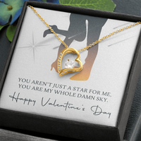 Load image into Gallery viewer, Whole Damn Sky Forever Love Necklace

