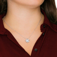 Load image into Gallery viewer, Dear Bestie Love Knot Necklace

