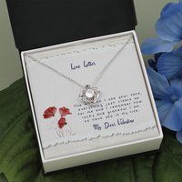 Load image into Gallery viewer, Love Letter Love Knot Necklace
