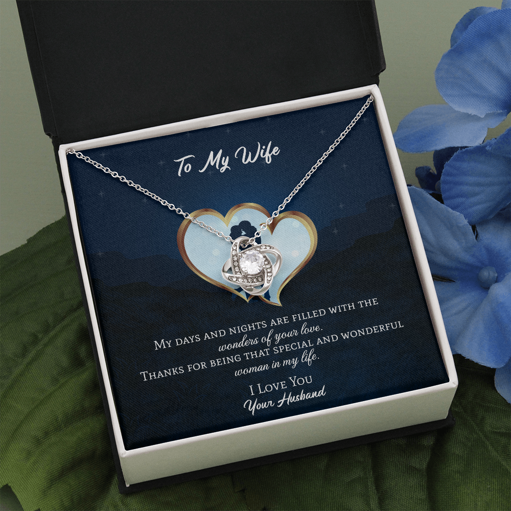 Wonders Of Your Love Love Knot Necklace