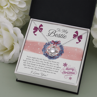 Load image into Gallery viewer, To My Bestie Love Knot Necklace
