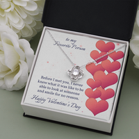 Load image into Gallery viewer, Before I Met You Love Knot Necklace
