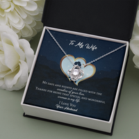 Load image into Gallery viewer, Wonders Of Your Love Love Knot Necklace
