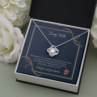 Load image into Gallery viewer, To The End Love Knot Necklace
