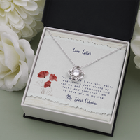 Load image into Gallery viewer, Love Letter Love Knot Necklace
