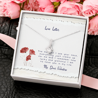 Load image into Gallery viewer, Love Letter Alluring Beauty Necklace
