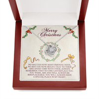 Load image into Gallery viewer, No Matter How Many Friends I Have Love Knot Necklace
