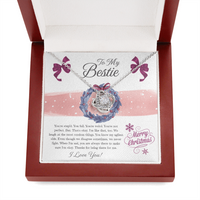 Load image into Gallery viewer, To My Bestie Love Knot Necklace
