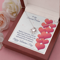 Load image into Gallery viewer, Before I Met You Love Knot Necklace
